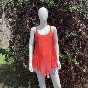 NWT Sofia Vergara Italian Made Silk Blend Tank With Extra Top
